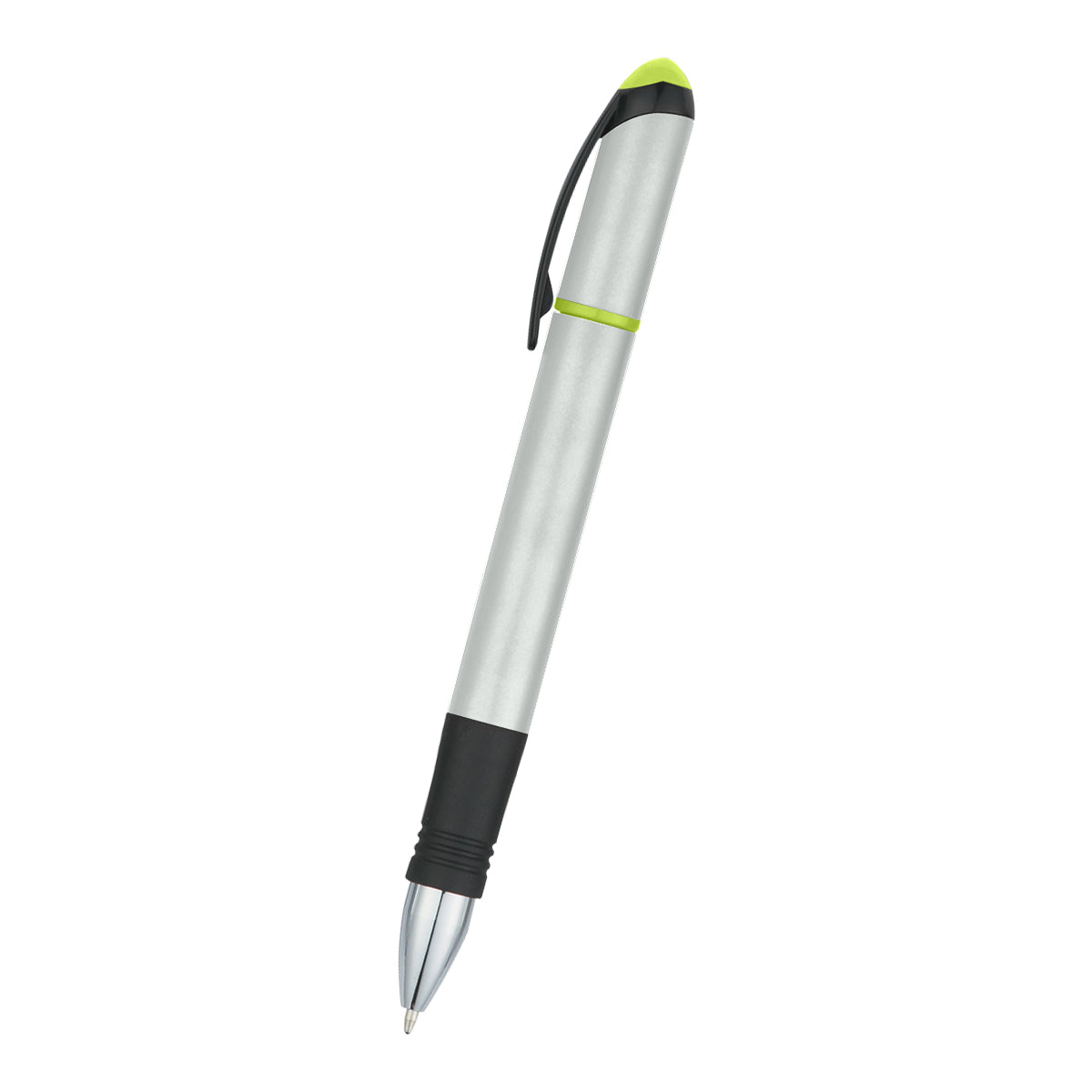 Domain Pen With Highlighter - Silver