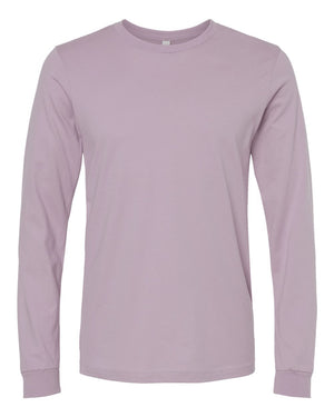 BELLA + CANVAS Unisex Jersey Long-Sleeve T-Shirt - Light Violet