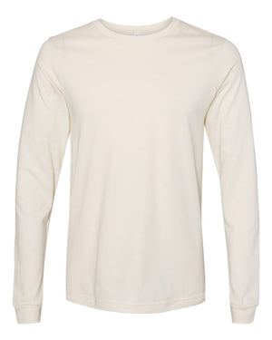 BELLA + CANVAS Unisex Jersey Long-Sleeve T-Shirt - Natural
