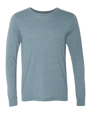 BELLA + CANVAS Unisex CVC Jersey Long-Sleeve T-Shirt - Heather Slate