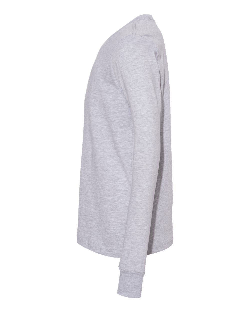 BELLA + CANVAS Youth Heather CVC Long-Sleeve T-Shirt