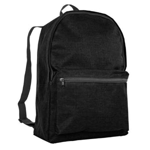 Boardwalk Heathered Backpack - Black
