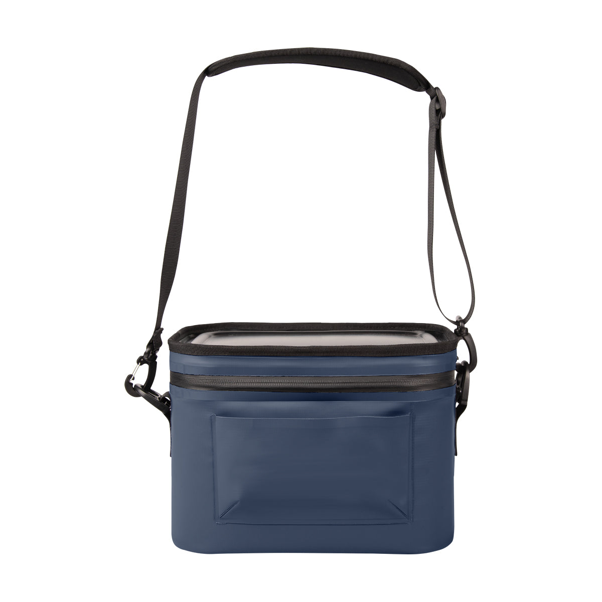 Intrepid Water Resistant 6-Can Cooler Bag - Navy Blue
