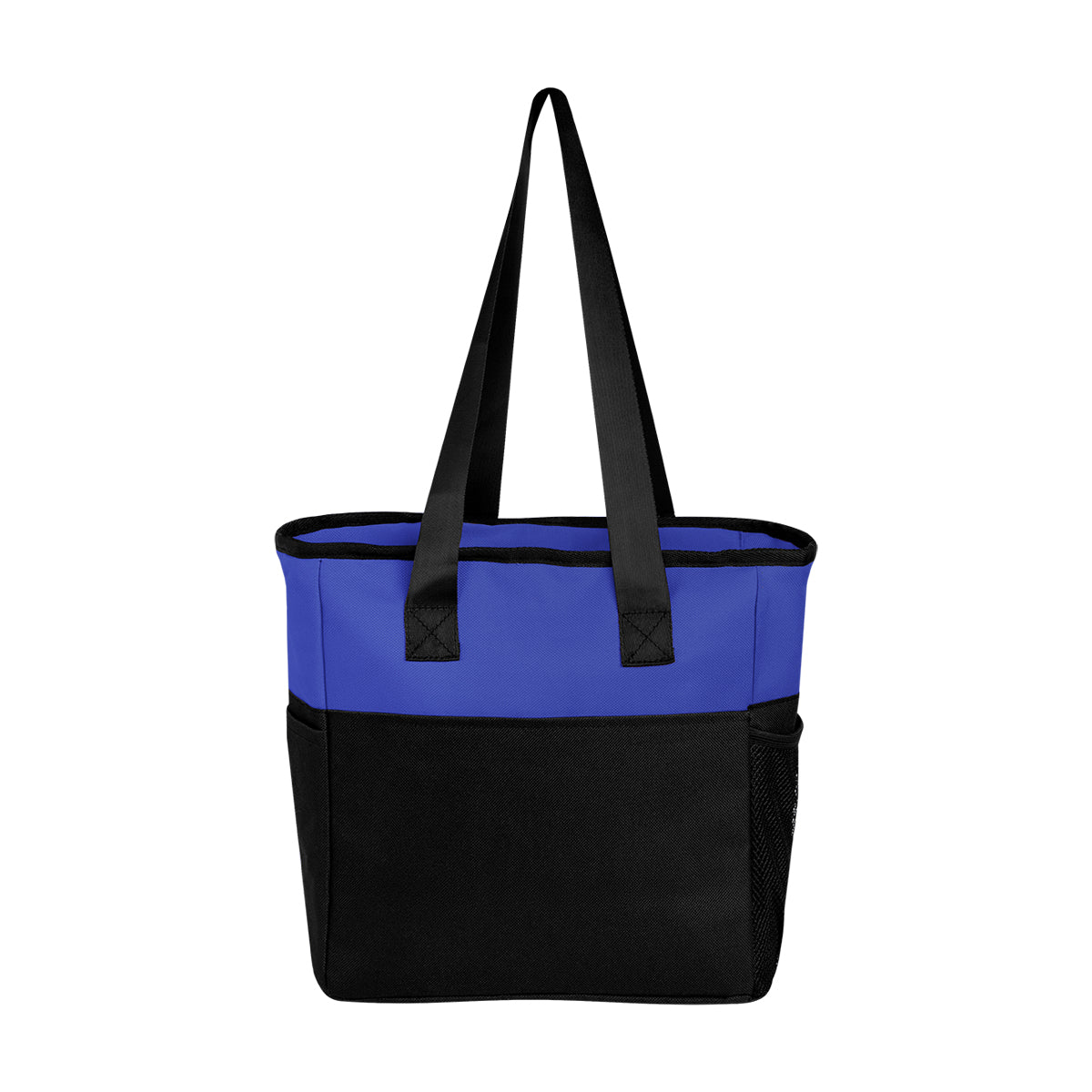 rPET Sydney 12 Can Cooler Tote Bag - Royal Blue With Black