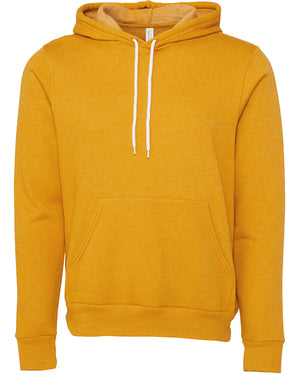 Unisex Sponge Fleece Pullover Hoodie - Heather Mustard