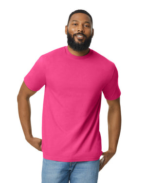 Unisex Softstyle Midweight T-Shirt - Heliconia