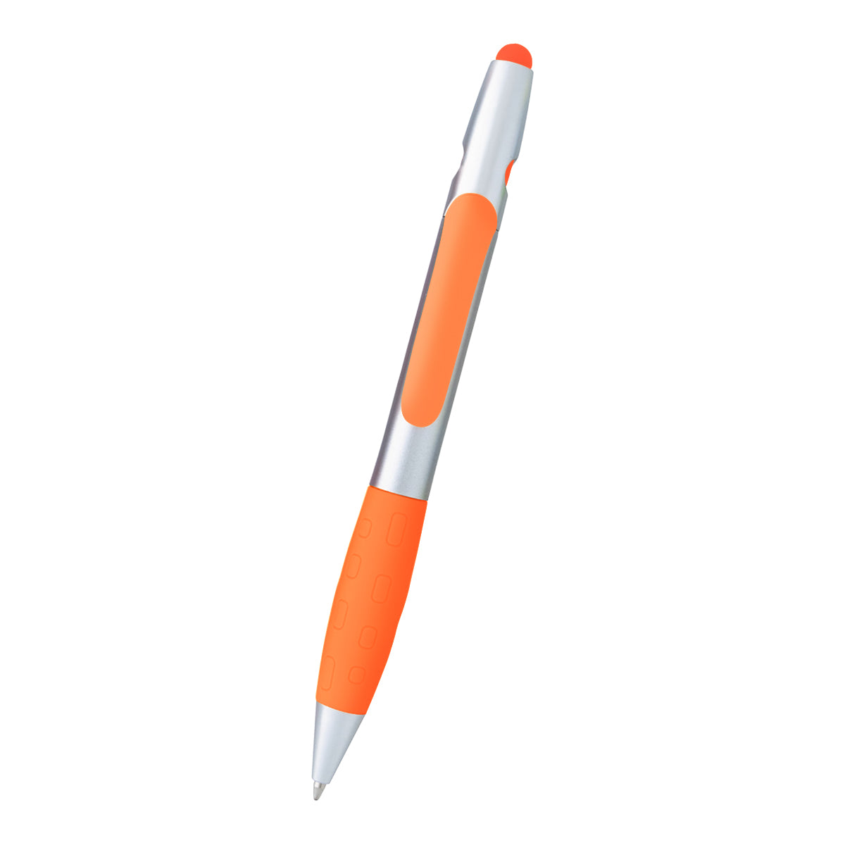 Astro Highlighter Stylus Pen - Silver With Orange