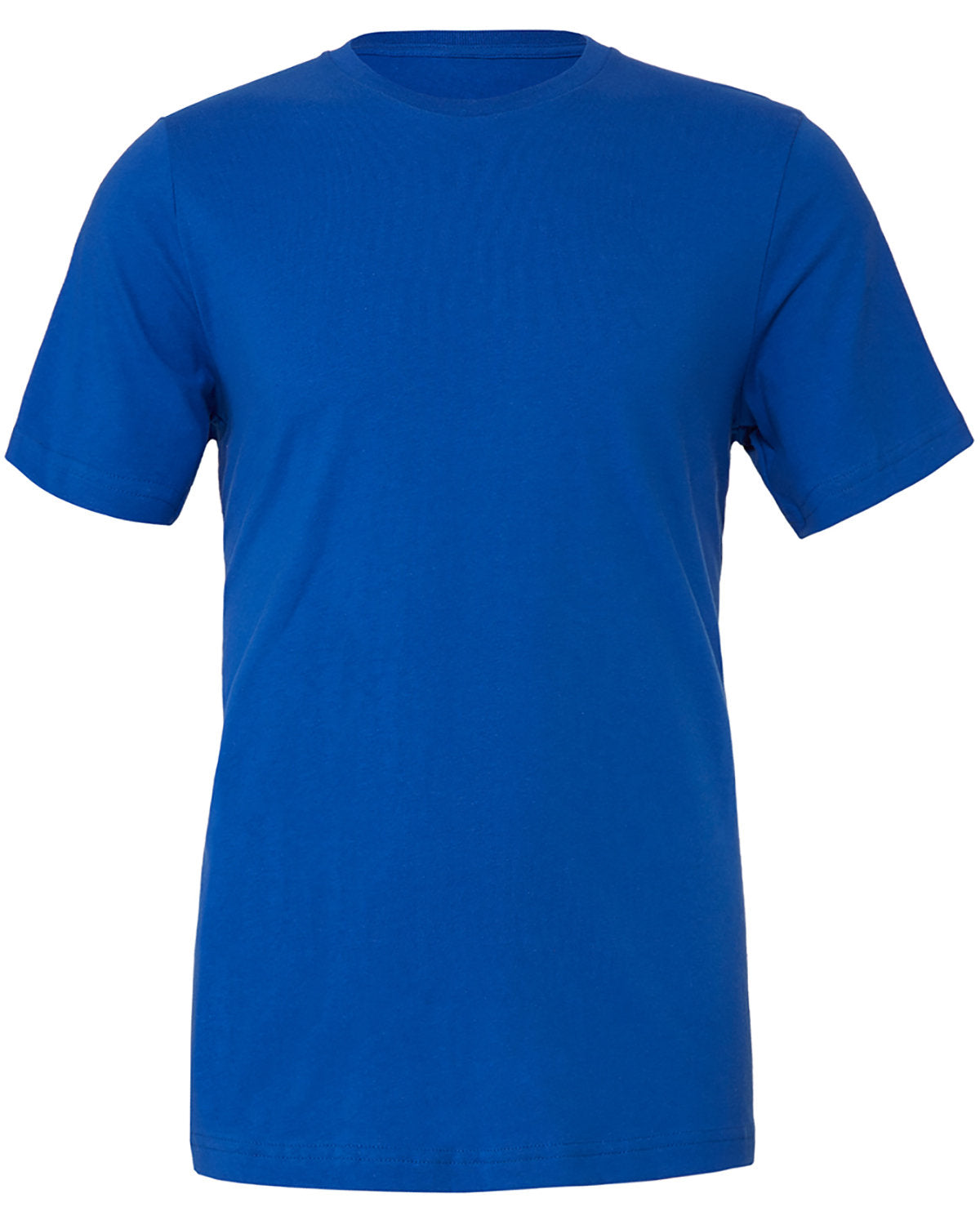 BELLA + CANVAS Unisex Poly-Cotton Short-Sleeve T-Shirt - True Royal