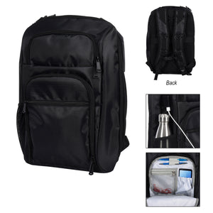RFID Laptop Backpack & Briefcase - Black