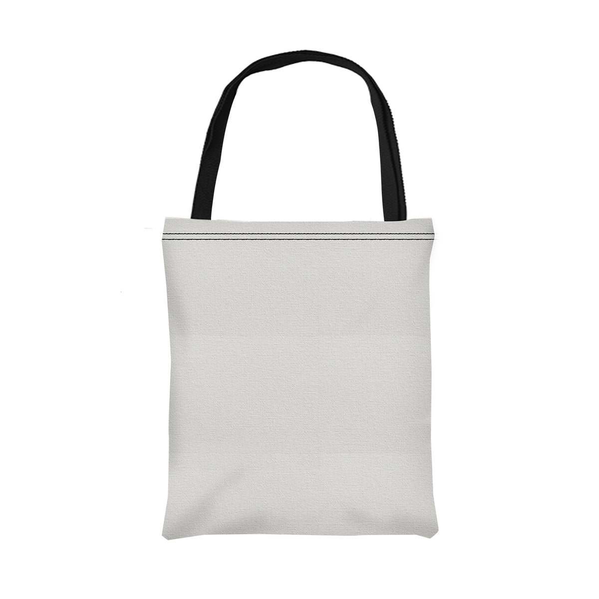 16" W X 18" H Canvas Bag - White