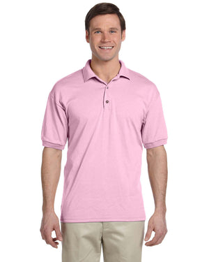 Gildan Adult Jersey Polo - Light Pink