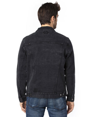 Threadfast Unisex Denim Jacket - Back