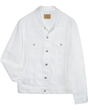 Threadfast Unisex Denim Jacket - Off White Denim