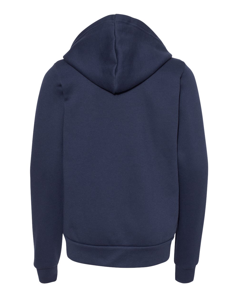 BELLA + CANVAS Youth Sponge Fleece Full-Zip Hooded Sweatshirt