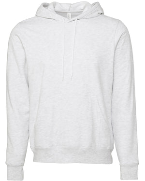 Unisex Sponge Fleece Pullover Hoodie - Ash