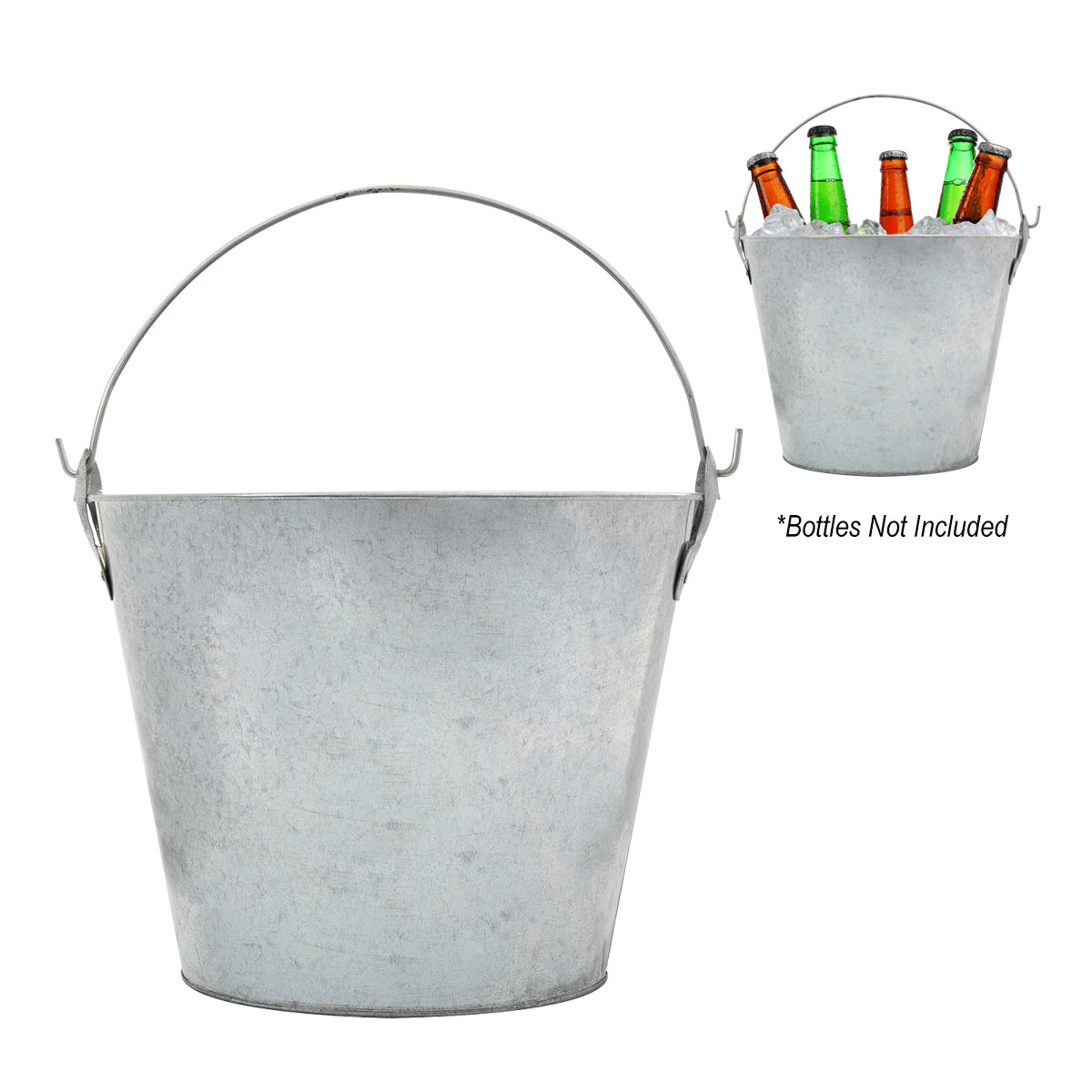 5 Liter Bevy Beverage Bucket - Silver
