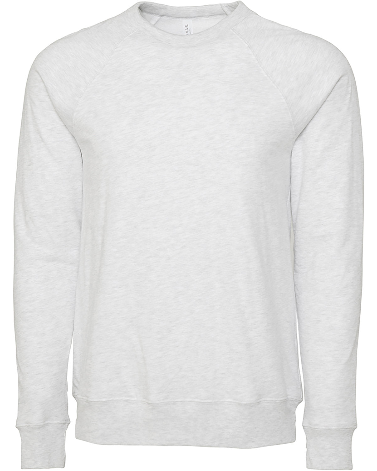 BELLA + CANVAS Unisex Sponge Fleece Crewneck Sweatshirt - Ash