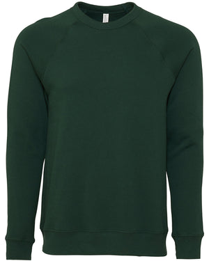 BELLA + CANVAS Unisex Sponge Fleece Crewneck Sweatshirt - Forest