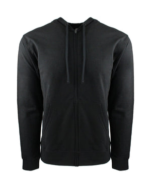 Adult Laguna French Terry Full-Zip Hooded Sweatshirt - Black