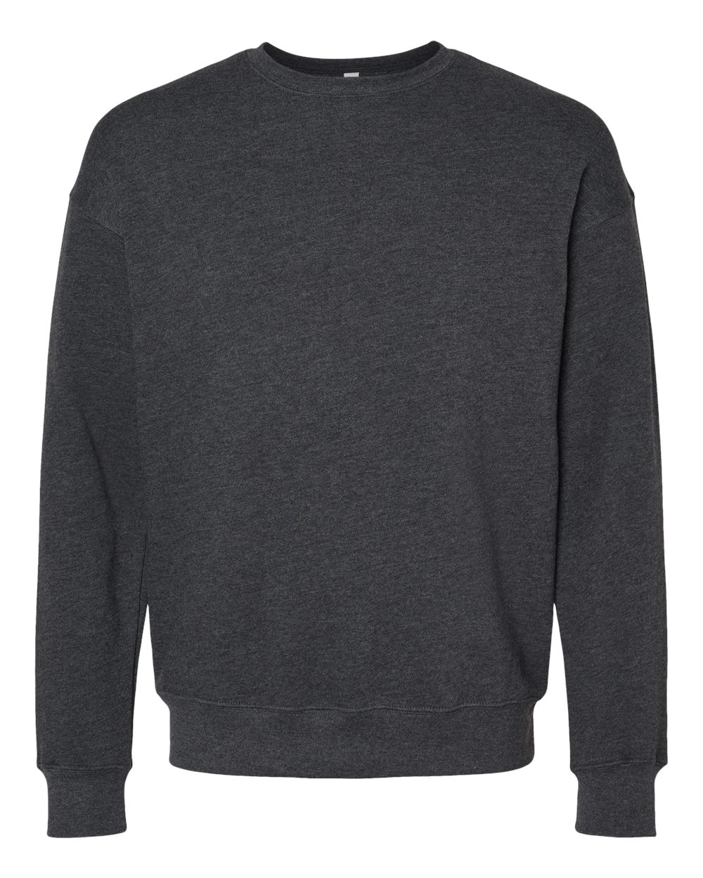 BELLA + CANVAS Unisex Drop Shoulder Fleece - Dark Grey Heather
