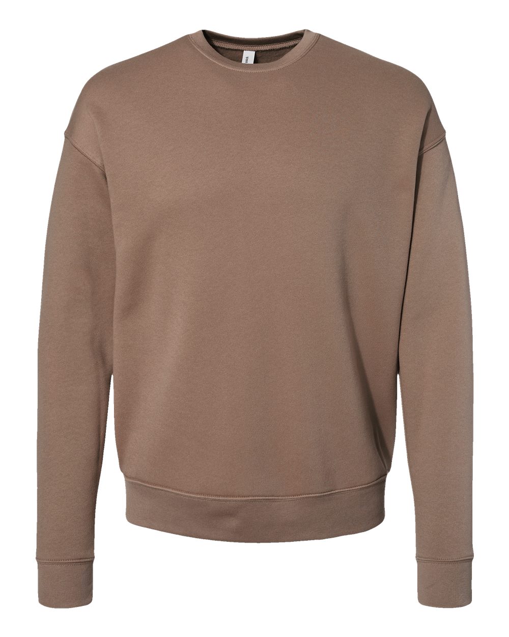BELLA + CANVAS Unisex Drop Shoulder Fleece - Vintage Brown
