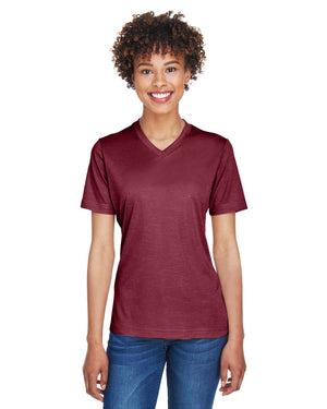 Ladies' Sonic Heather Performance T-Shirt - Sp Maroon Hthr