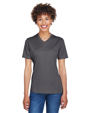 Ladies' Sonic Heather Performance T-Shirt - Dk Grey Heather