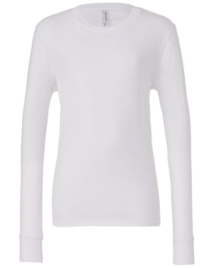 Youth Jersey Long-Sleeve T-Shirt - White