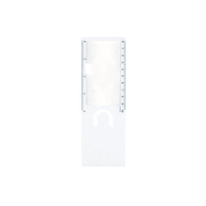 3 in 1 Magnifier Ruler - White