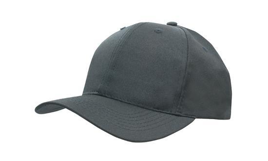 6 Panel Budget Cap - Charcoal