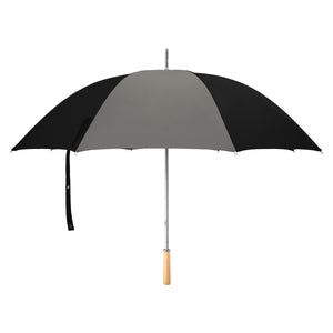 60" Arc Golf Umbrella - Pewter With Black