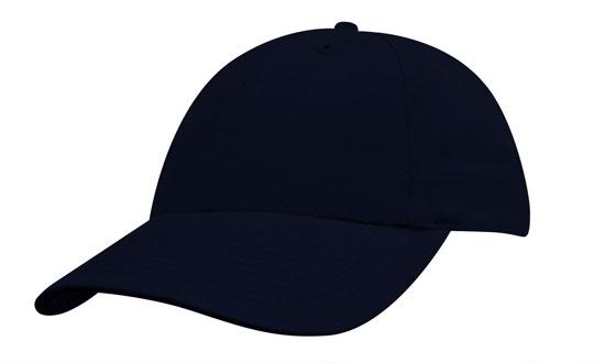 6 Panel BHC Childs Baseball Cap - Navy