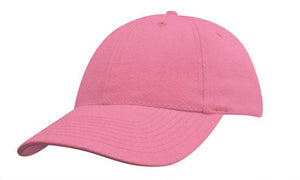6 Panel BHC Childs Baseball Cap - Light Pink