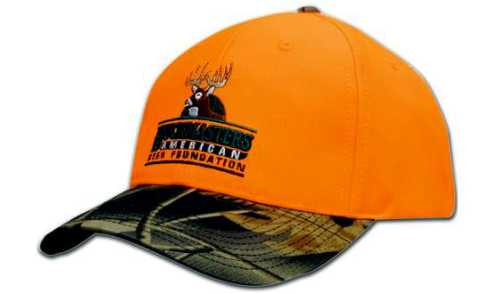 Luminescent Cap with Leaf Camouflage Peak - Camouflage