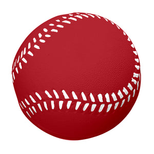 Baseball Shape Stress Reliever - Red