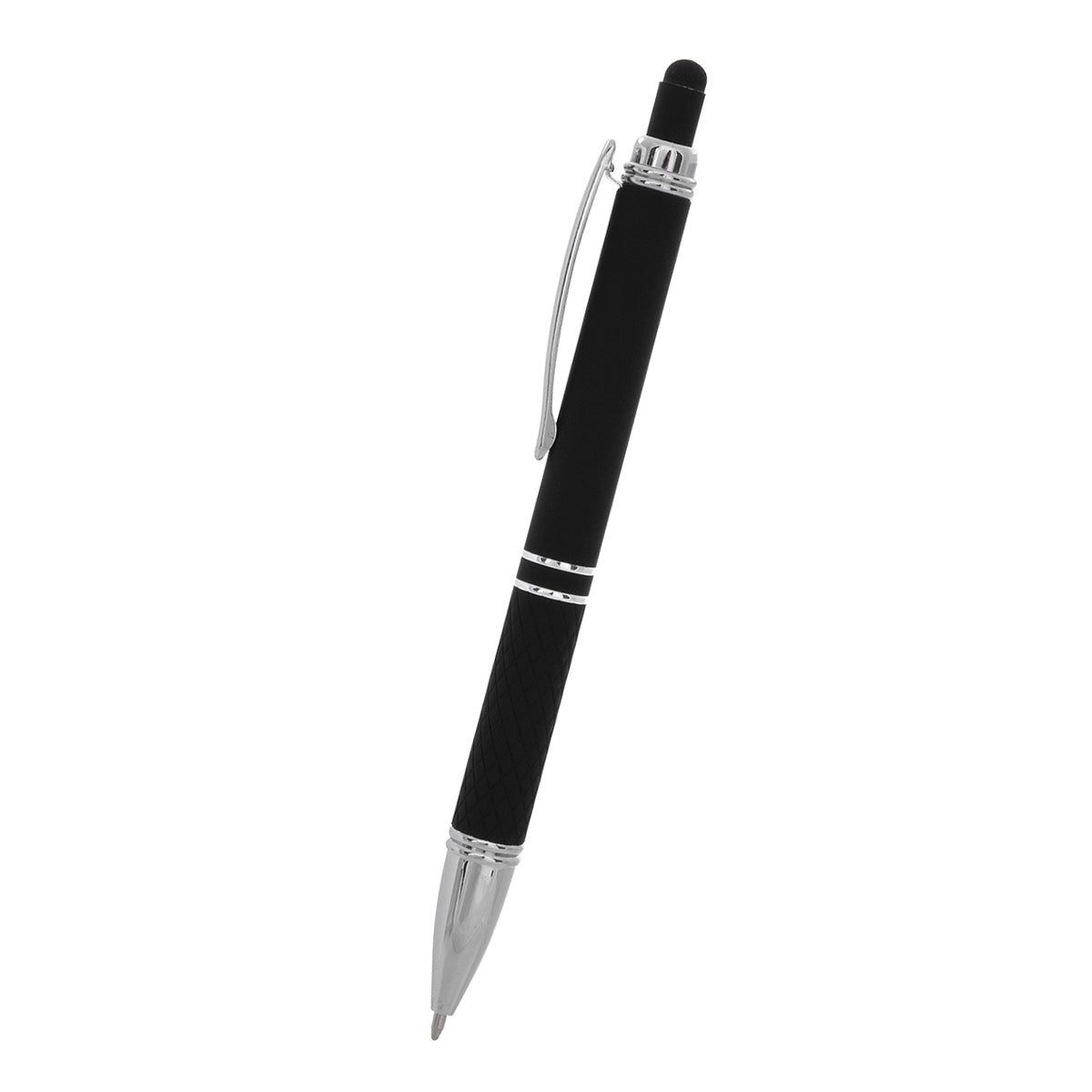 QUILTED STYLUS PEN - Black