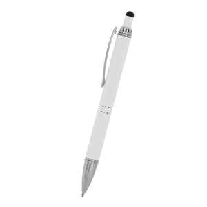 QUILTED STYLUS PEN - White