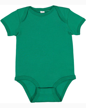 Rabbit Skins Infant Baby Rib Bodysuit - Kelly
