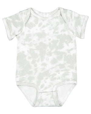Rabbit Skins Infant Fine Jersey Bodysuit - Haze Tie Dye