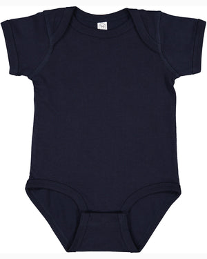 Rabbit Skins Infant Fine Jersey Bodysuit - Navy