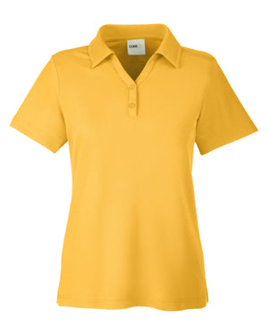Ladies' Fusion ChromaSoft™ Pique Polo - Campus Gold