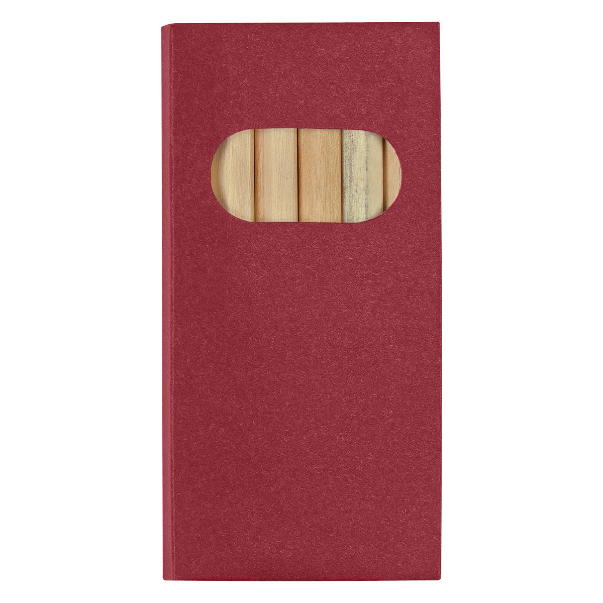 6-Piece Colored Pencil Set - Red