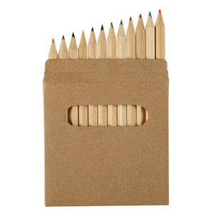 12-Piece Colored Pencil Set - Natural
