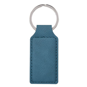 Belvedere Stitched Key Tag - Teal