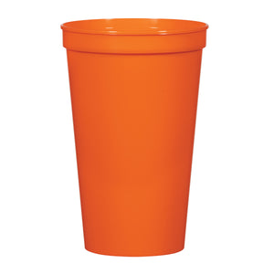 22 Oz. Big Game Stadium Cup - Orange