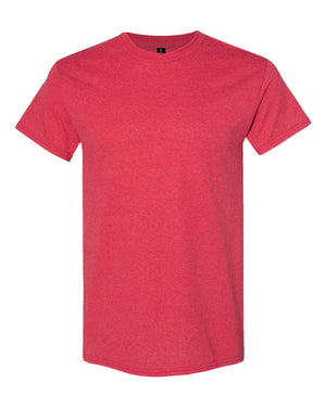 Gildan Unisex Heavy Cotton™ T-Shirt - Heather Red