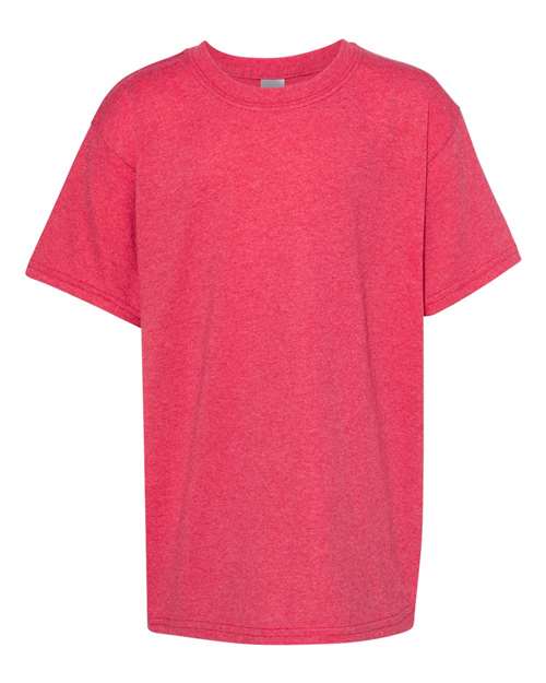 Gildan Youth Heavy Cotton™ T-Shirt - Heather Red