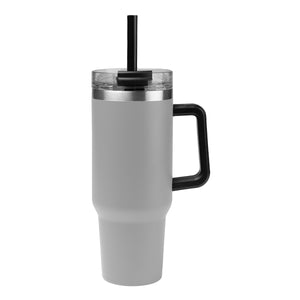 40 Oz. Intrepid Stainless Steel Tumbler - Recycled Gray