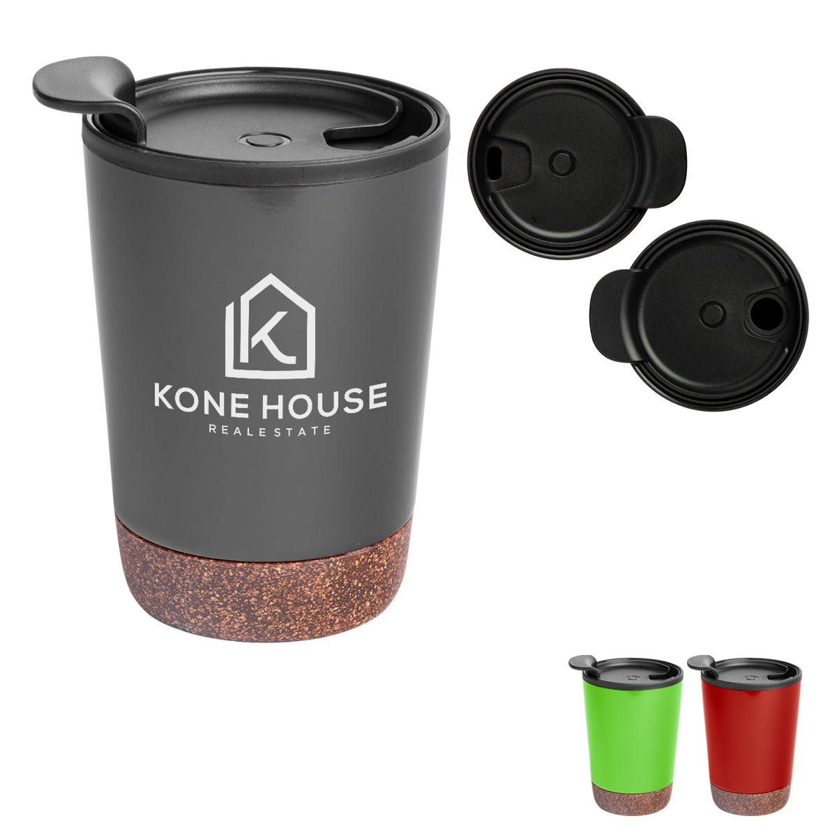 10Oz. Zoe Tumbler With Cork Base
