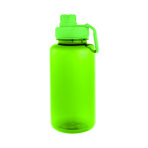 34 Oz. Jessie rPET Bottle - Translucent Lime